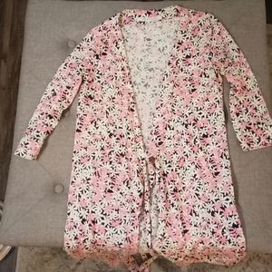 Diane Von Fürstenberg. Flower multi Cotton Wrap